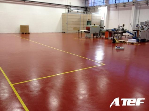 Ristrutturazione pavimenti industriali - cartotecnica San Giuliano Milanese