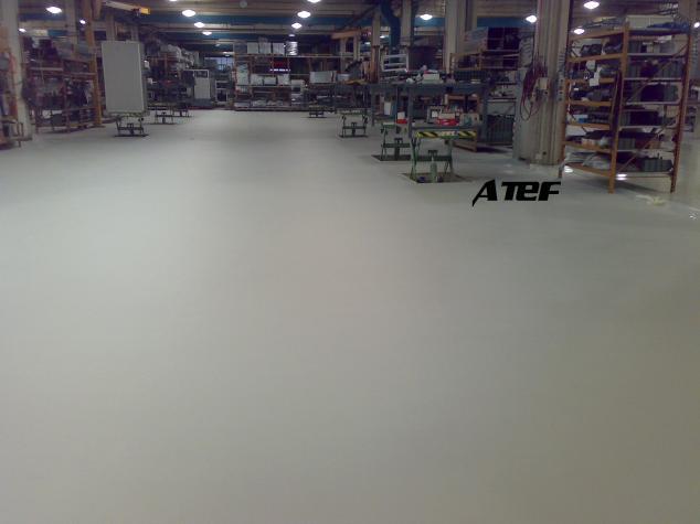 Ristrutturazione pavimento industriale RC-Group Pavia